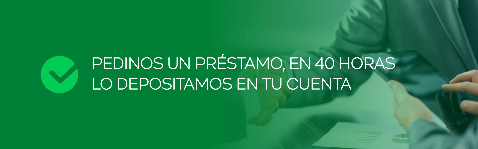 Préstamos en 40 minutos